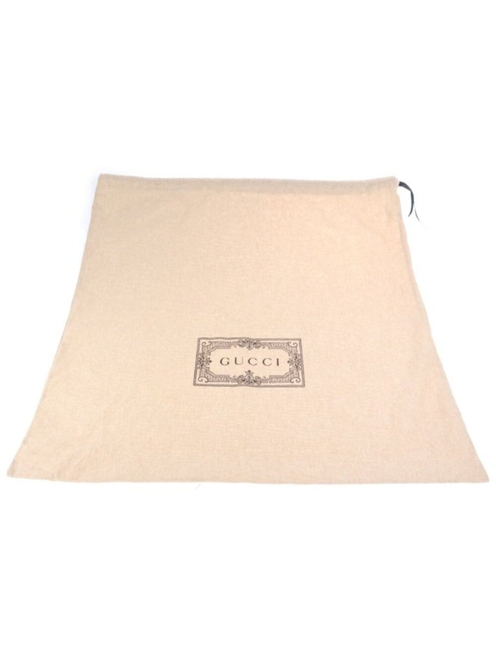 Gucci GG Supreme Tote Brown Beige Leather Silver - Picture 6 of 6